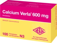 Verla-Pharm Arzneimittel GmbH & Co. KG Calcium Verla 600 mg Filmtabletten 100 St