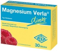 Verla-Pharm Arzneimittel GmbH & Co. KG Magnesium Verla direkt Granulat Himbeere 30 St