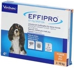 Virbac Tierarzneimittel GmbH Effipro 67 mg Pip.Lsg.z.Auftropf.f.kl.Hunde 4 St