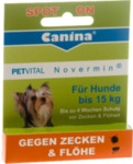 Canina pharma GmbH Petvital Novermin fl&uuml;ssig f.Hunde bis 15 kg 2 ml...