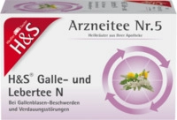 H&S Tee - Gesellschaft H&S Galle- und Lebertee N Filterbeutel 20X2.0 g 03112389_DBA