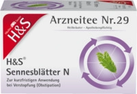 H&S Tee - Gesellschaft H&S Sennesbl&auml;tter N Filterbeutel 20X1.0 g 01554522_DBA
