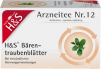 H&S Tee - Gesellschaft H&S B&auml;rentraubentee Filterbeutel 20X2.7 g 02286029_DBA