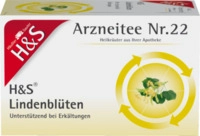 H&S Tee - Gesellschaft H&S Lindenbl&uuml;ten Tee Filterbeutel 20X1.8 g 03152259_DBA