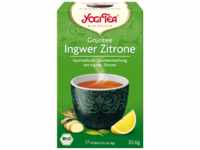 YOGI TEA GmbH Yogi TEA Grüntee Ingwer Zitrone Bio Filterbeutel 17X1.8 g...