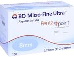 B2B Medical GmbH BD Micro-Fine Ultra Pen-Nadeln 0,25x8 mm 31 G 100 St 11299261_DBA