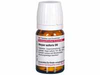 DHU-Arzneimittel GmbH & Co. KG Hepar Sulfuris D 6 Tabletten 80 St 01773046_DBA
