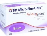 B2B Medical GmbH BD Micro-Fine Ultra Pen-Nadeln 0,25x5 mm 31 G 100 St 11299255_DBA