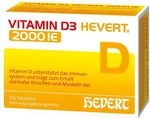 Hevert-Arzneimittel GmbH & Co. KG Vitamin D3 Hevert 2.000 I.e. Tabletten 120 St