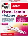 Queisser Pharma GmbH & Co. KG Doppelherz Eisen-Femin Direct Pellets 20 St