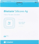B2B Medical GmbH Biatain Silicone Ag Schaumverband 7,5x7,5 cm 5 St 11560475_DBA