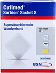 BSN medical GmbH Cutimed Sorbion Sachet S Wundauflage 10x10 cm 12 St 11361362_DBA