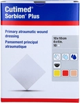 BSN medical GmbH Cutimed Sorbion Plus Wundauflage 10x10 cm 10 St 11361936_DBA