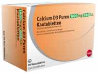 PUREN Pharma GmbH & Co. KG Calcium D3 Puren 1000 mg/880 I.e. Kautabletten 90 St