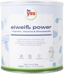 for you eHealth GmbH FOR YOU eiwei&szlig; power pur Pulver 750 g 10183680_DBA