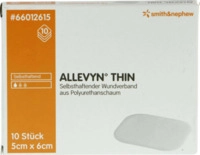 Smith & Nephew GmbH Allevyn Thin 5x6 cm d&uuml;nne Wundauflage 10 St 03126902_DBA