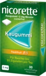 Kenvue Germany GmbH Nicorette Kaugummi 2 mg freshfruit 30 St 01639589_DBA