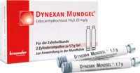 Dynexan Mundgel Zylinderampullen 2X1.7 g