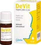 P&auml;dia GmbH Devit Tropfen 2400 I.E./ml Tropfen zum Einnehmen 3X10 ml 12426566_DBA