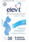 Bayer Vital GmbH Elevit 2 Schwangerschaft Weichkapseln 30 St 11865944_DBA