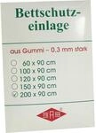 B&uuml;ttner-Frank GmbH Betteinlage Gummiplatte 0,3 mm 90x200 cm wei&szlig; 1 St...