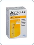 Roche Diagnostics Deutschland GmbH Accu-Chek Softclix Lancet XL 50 St 01514304_DBA