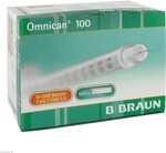 B. Braun Melsungen AG Omnican Insulinspr.1 ml U100 m.Kan.0,30x8 mm einz. 100X1 St