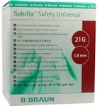 B. Braun Melsungen AG Solofix Safety Univers.Lanzet.21 G 1,8 mm Stichl. 200 St