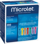 Ascensia Diabetes Care Deutschland GmbH Microlet Lanzetten farbig &ndash; 200 St&uuml;ck