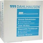 P.J. Dahlhausen & Co. GmbH Einmal Zahnb&uuml;rste m.Paste 100 St 07485584_DBA