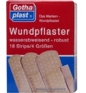 Gothaplast Verbandpflasterfabrik GmbH Gothaplast Wundpfl.wasserfest 4 Gr&ouml;&szlig;en 18 St