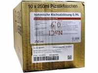SERAG-WIESSNER GmbH & Co.KG Isotonische Kochsalzlösung 0,9% Plastik Inf.-Lsg. 10X250