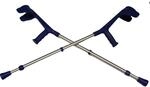 Dr. JUNGHANS&reg; Medical GmbH Unterarmkr&uuml;cke Alu blau 2 St 06989578_DBA