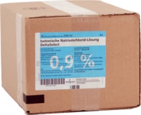 DELTAMEDICA GmbH Isotonische NaCl 0,9% Deltamedica Inf.-Lsg.Plastik 10X250 ml