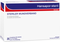 Beiersdorf AG Hansapor steril Wundverband 10x15 cm 25 St 14062571_DBA