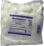 KERMA Verbandstoff GmbH Mulltupfer 20x20 cm pflaumengro&szlig; unsteril 100 St