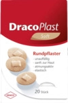 Dr. Ausb&uuml;ttel GmbH & Co. KG Dracoplast Soft Pflaster 2,2 cm rund hautf. 20 St