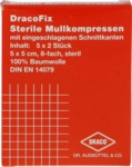 Dr. Ausb&uuml;ttel GmbH & Co. KG Dracofix Peel Kompressen 5x5 cm steril 8fach 5X2 St