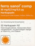 Ferro Sanol comp. Hartkaps.m.msr.&uuml;berz.Pellets 50 St