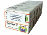 Köhler Pharma GmbH Unizink 50 magensaftresistente Tabletten 10X50 St 03441644_DBA