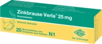 Verla-Pharm Arzneimittel GmbH & Co. KG Zinkbrause Verla 25 mg Brausetabletten 20 St