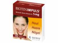 Quiris Healthcare GmbH & Co. KG Biotin Impuls 5 mg Tabletten 100 St 08923187_DBA