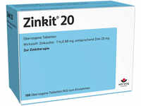 Wörwag Pharma GmbH & Co. KG Zinkit 20 überzogene Tabletten 100 St 04435278_DBA