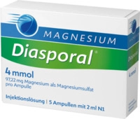 Protina Pharmazeutische GmbH Magnesium Diasporal 4 mmol Ampullen 5X2 ml 08626779_DBA