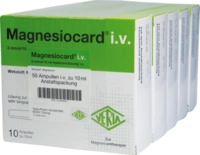 Verla-Pharm Arzneimittel GmbH & Co. KG Magnesiocard i.v. Injektionsl&ouml;sung 50X10 ml