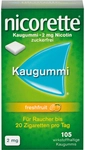 kohlpharma GmbH Nicorette 2 mg freshfruit Kaugummi 105 St 13754025_DBA