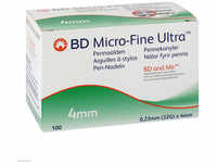 1001 Artikel Medical GmbH BD Micro-Fine+ 4 Pen-Nadeln 0,23x4 mm 100 St 06941896_DBA