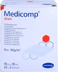 Medicomp drain Schlitzkomp.steril 10x10 cm 6lagig 25X2 St