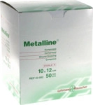 Lohmann & Rauscher GmbH & Co. KG Metalline Kompressen 10x12 cm steril 50 St
