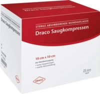 Dr. Ausb&uuml;ttel GmbH & Co. KG Saugkompressen steril 10x10 cm Draco 25 St 01687275_DBA